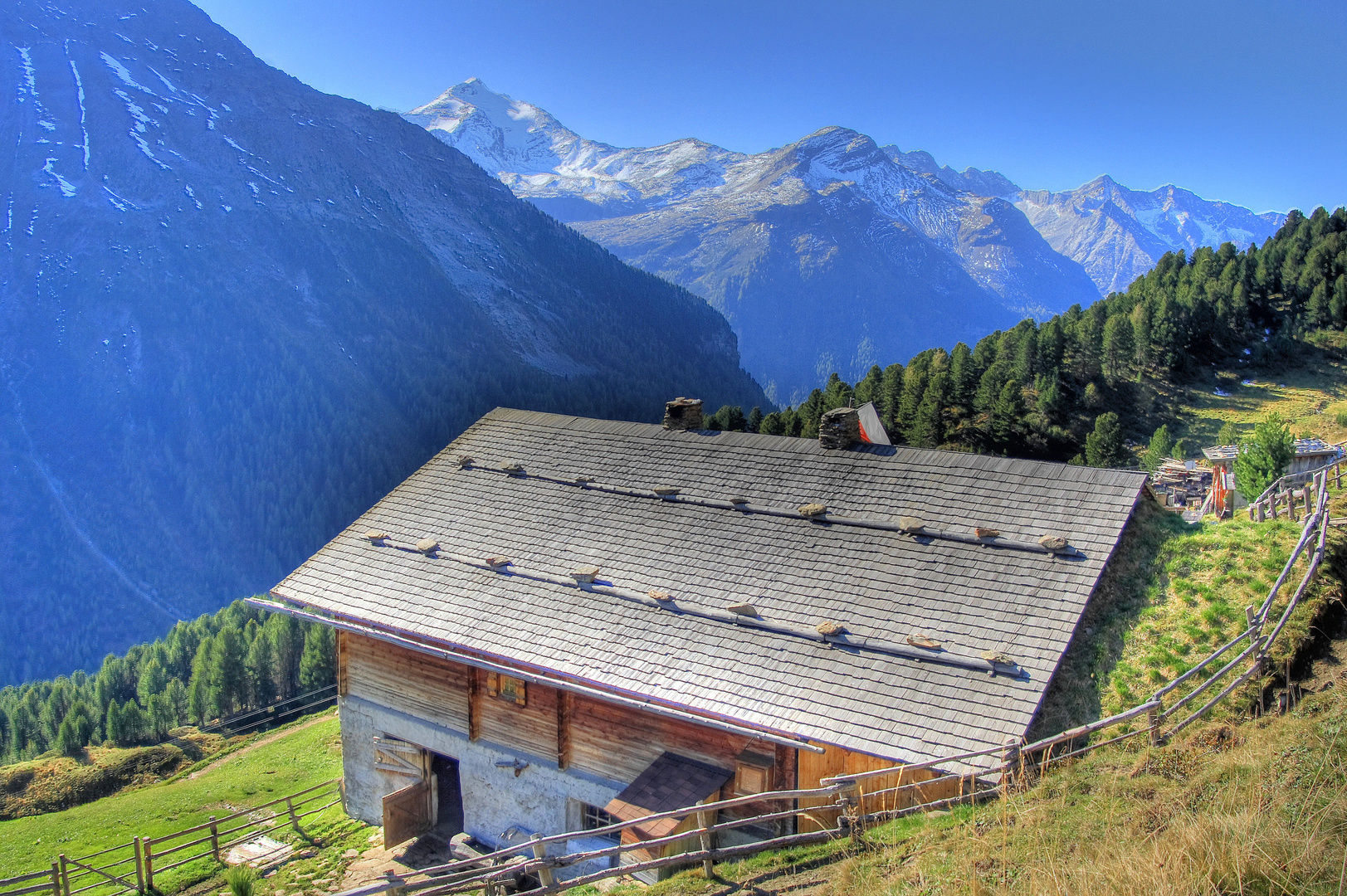 Die Suttenalm im Ahrntal-Südtirol