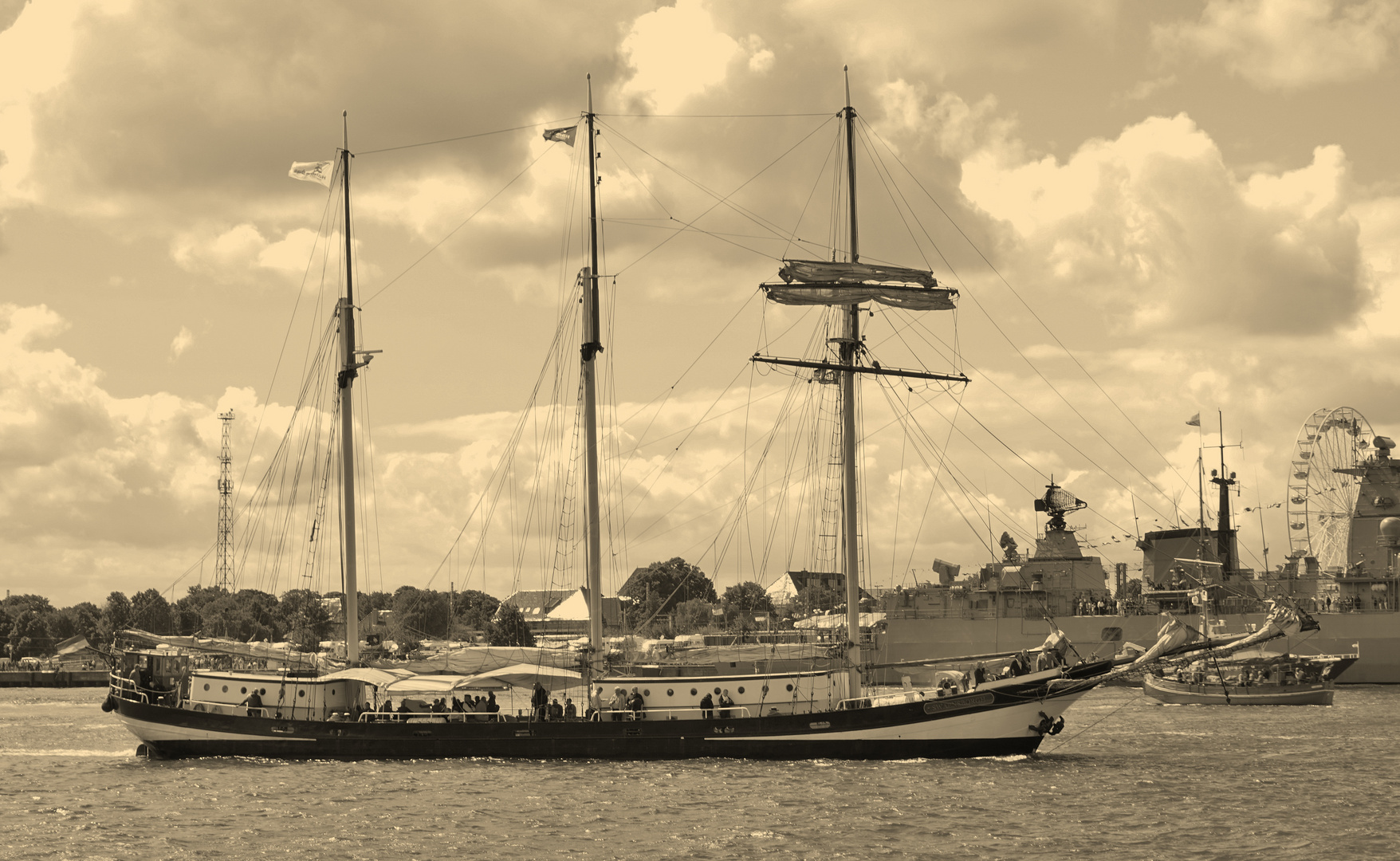 Die Swaensborgh in Warnemünde