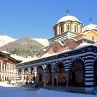 Die Sweta-Kirche im Rila-Kloster / Das Kloster befindet sich im Rila-Gebirge in Bulgarien.