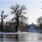 Die Synagoge im Winter