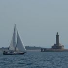 Die Tabaluga am Leuchtturm