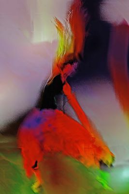 Die Tänzerin im Sturm