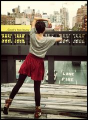 Die Tänzerin vom High Line Park