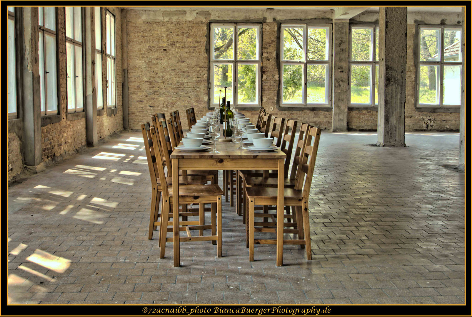 Die Tafel ist bereit (HDR)