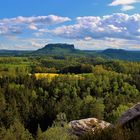 Die Tafelberge Lilienstein und Königstein