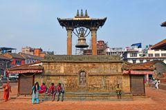Die Taleju-Glocke auf dem Durbar Square in Lalitpur