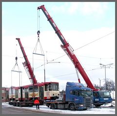 Die "Tallin-Bahn" - Eine Tram geht auf Reisen