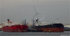 Die Tanker STI GRACE + SOUTH SEA, Rotterdam.