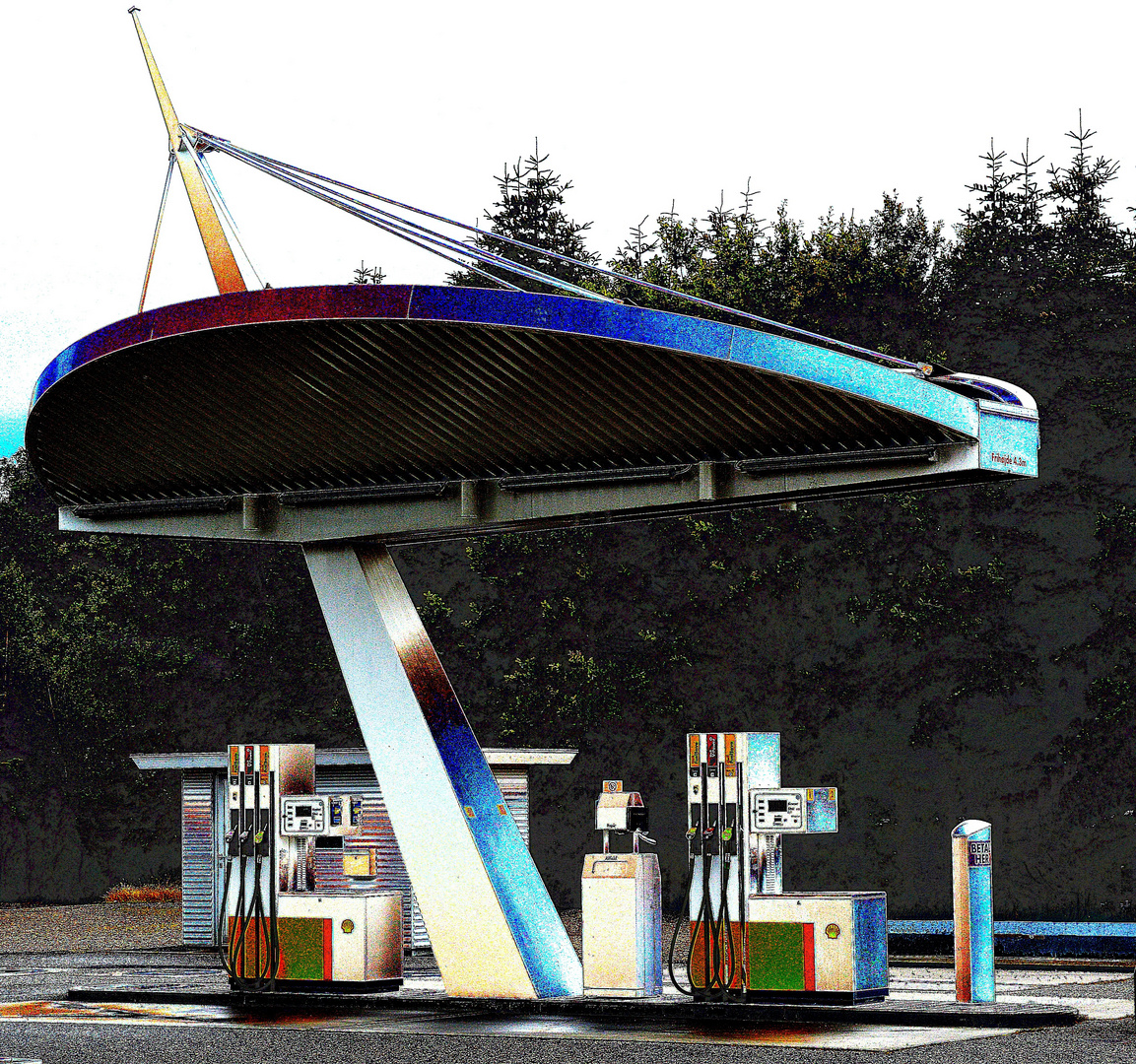 Die Tankstelle am Rande der Galaxie