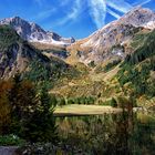 Die Tannheimer Berge im Herbst