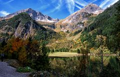 Die Tannheimer Berge im Herbst