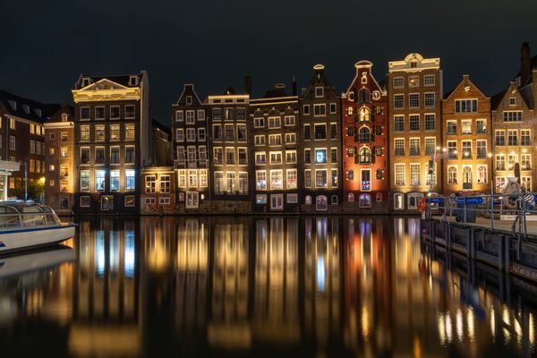 Die tanzenden Häuser von Amsterdam