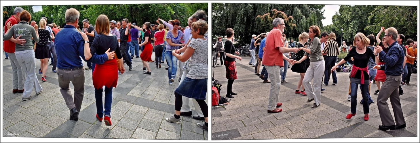 Die Tanzgruppe "Lindy Hop"