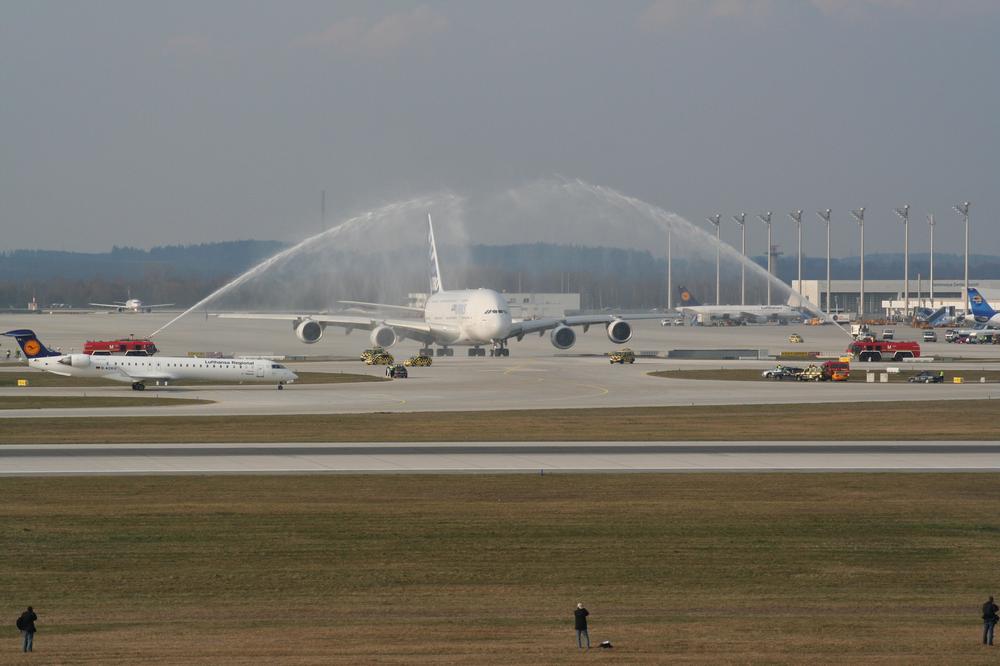 Die Taufe des A380