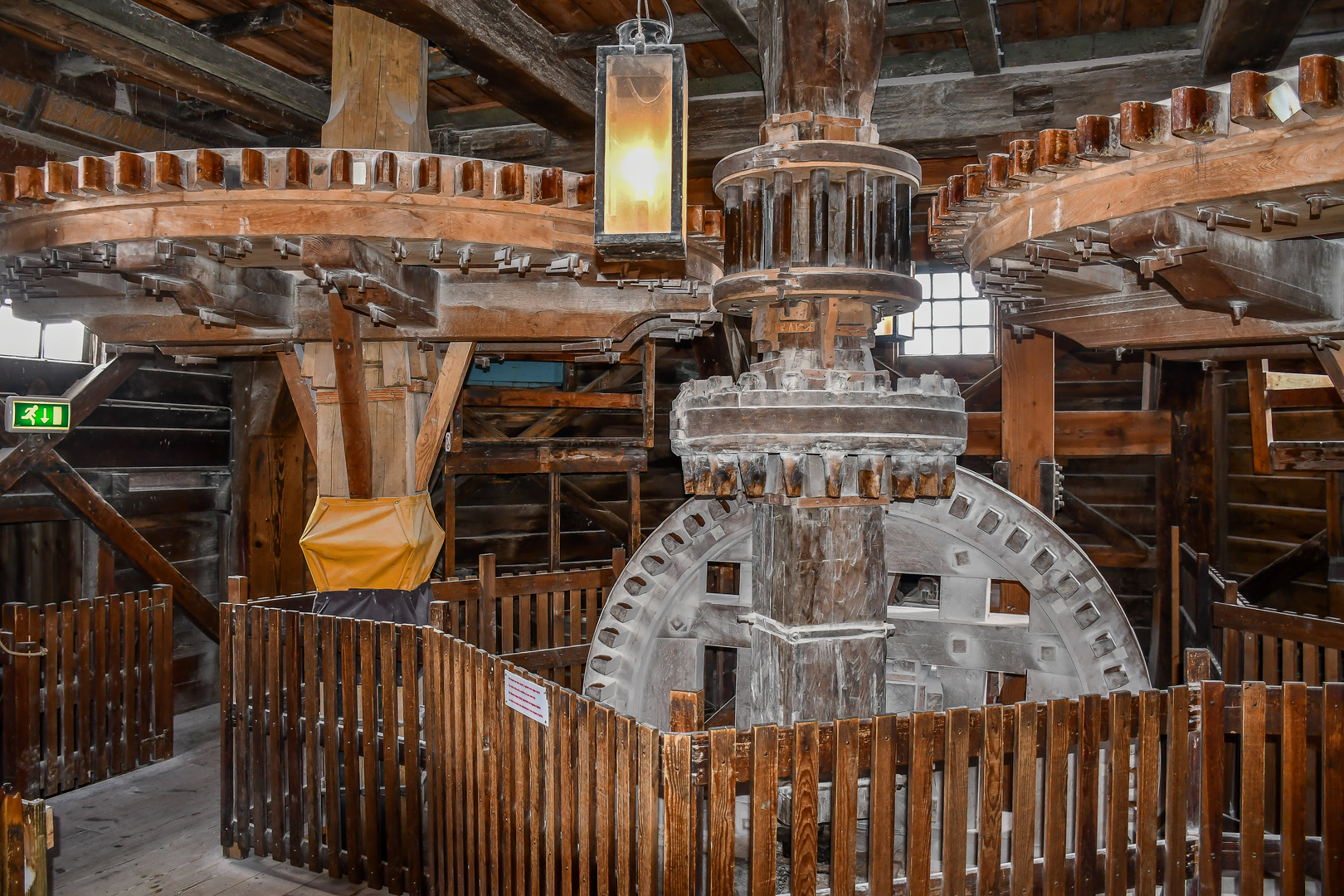 Die Technik in der Windmühle