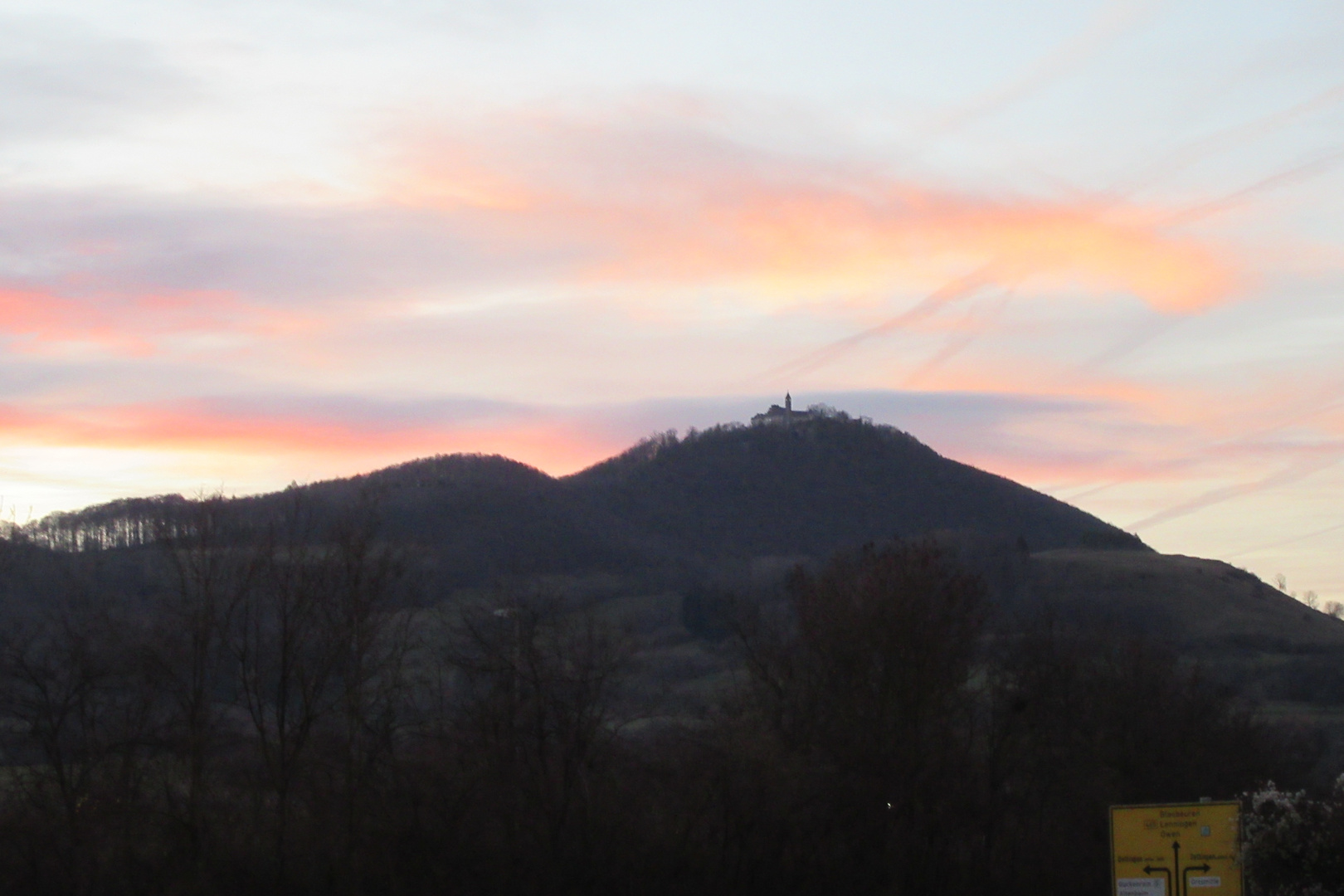 die Teck am frühen Morgen