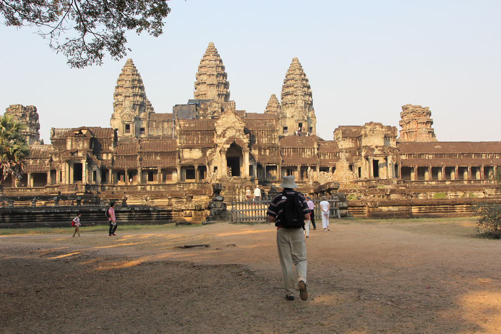Die Tempelanlage in Ankor Wat