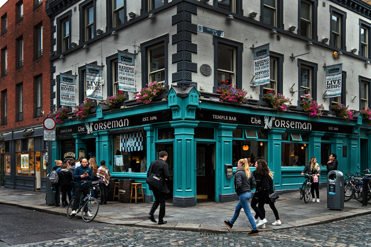 Die Temple Bar in Dublin 