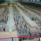 Die Terrakotta-Armee im Museum von Xian/Shaanxi