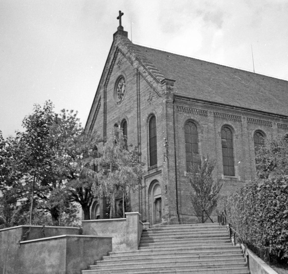 Die Tettnanger Pfarrkirche ca. 1936