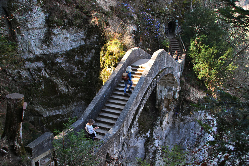 die Teufelsbrücke bei Inzigkofen