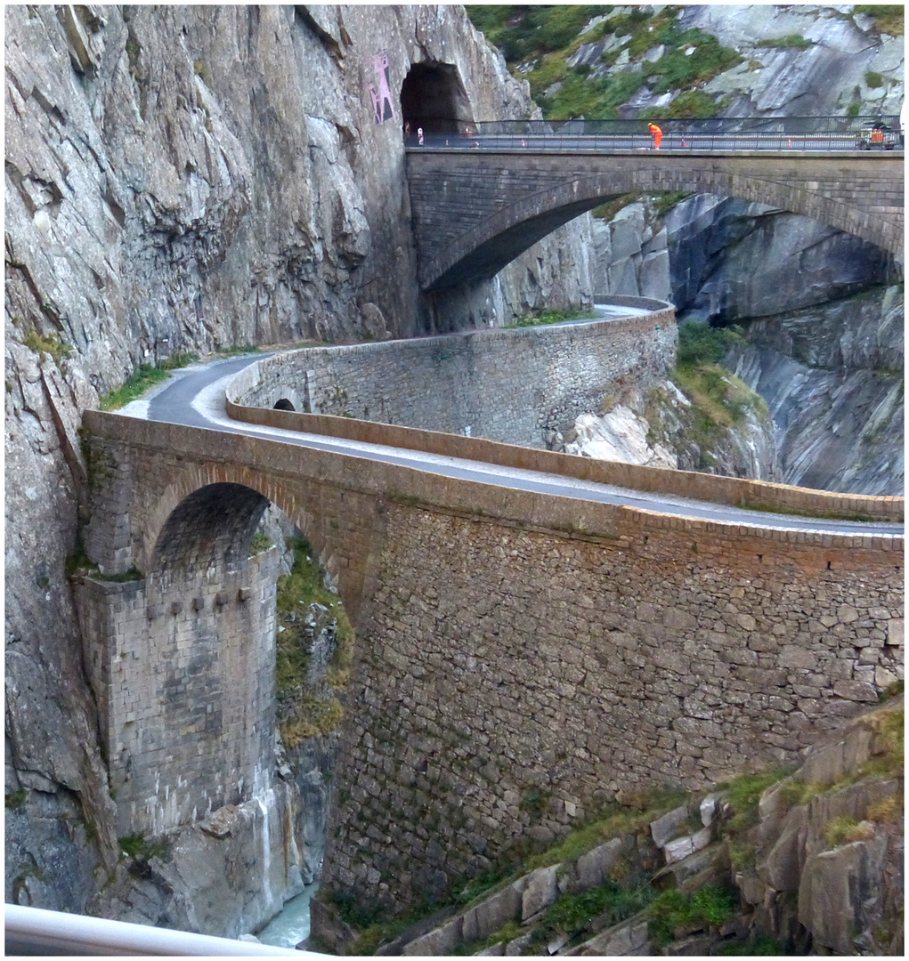 die Teufelsbrücke Foto & Bild world, schweiz, brücke Bilder auf