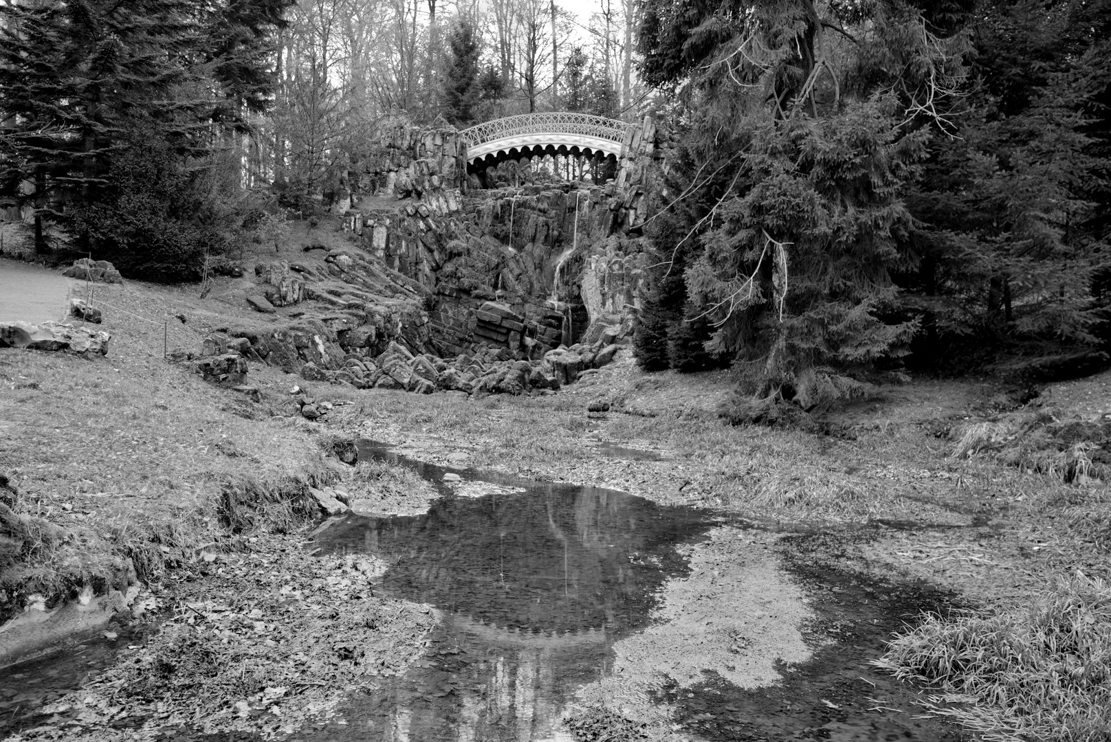 Die Teufelsbrücke II - im Bergpark Kassel