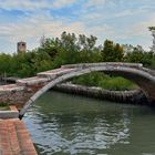 Die Teufelsbrücke ("Ponte del Diavolo") auf der Laguneninsel Torcello