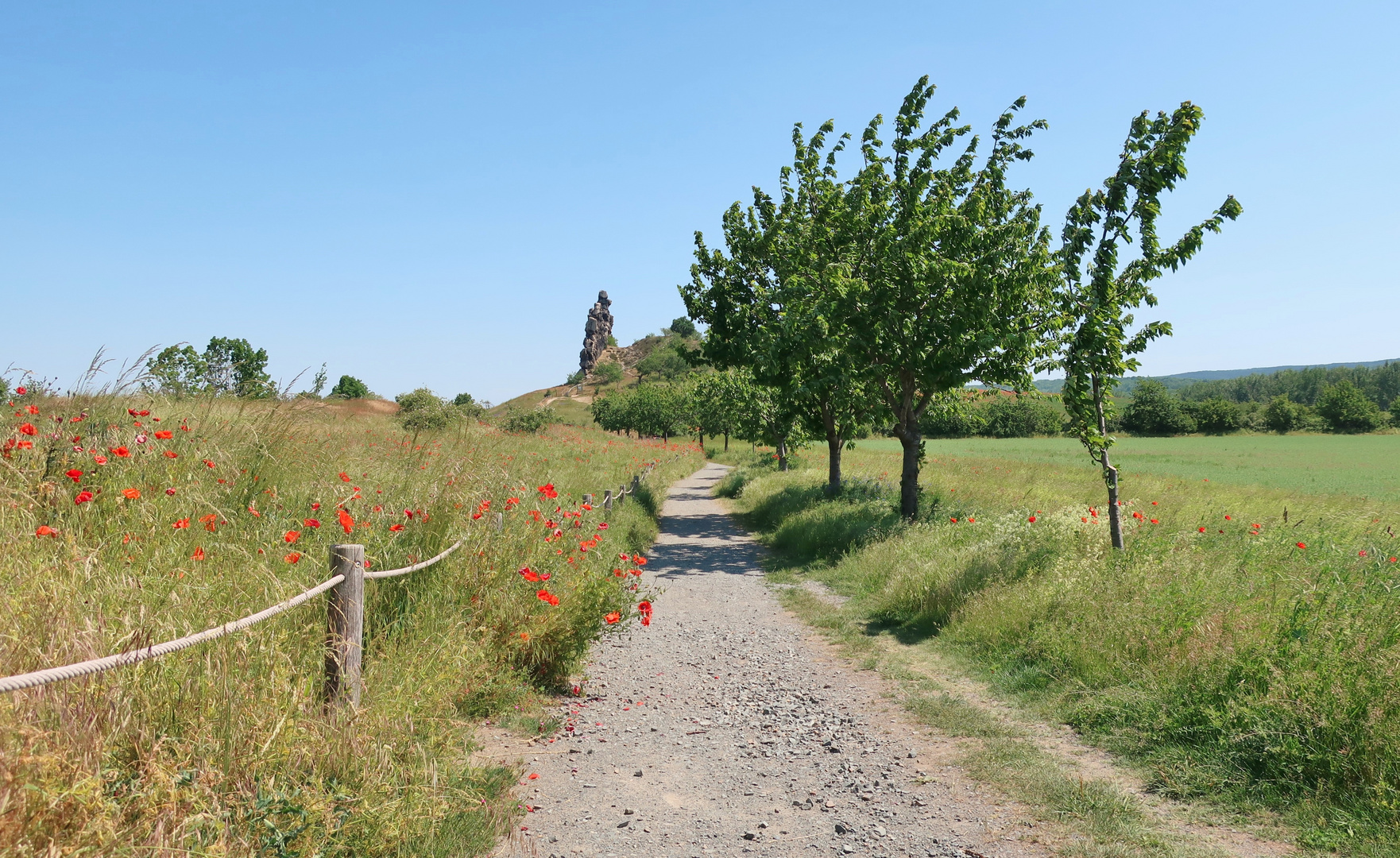 Die Teufelsmauer erwandern...