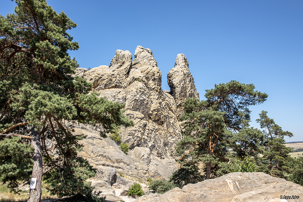 Die Teufelsmauer im Harz