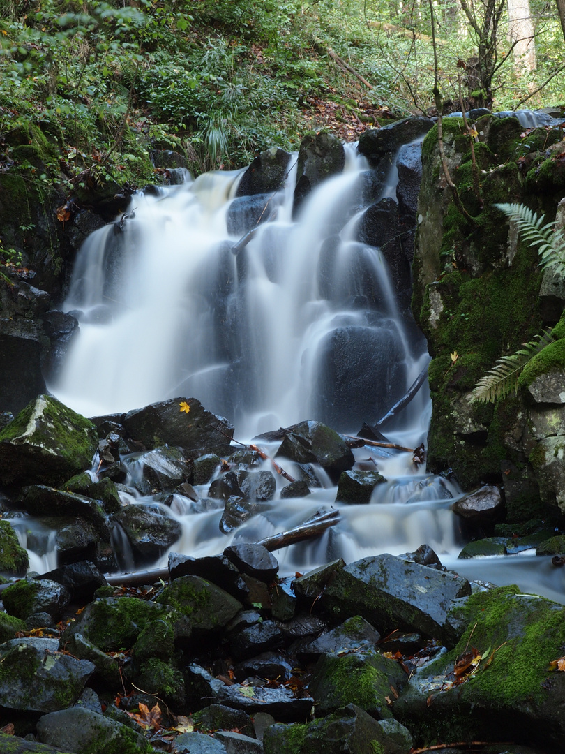 Die Teufelsmühle sagenumwobener Wasserfall