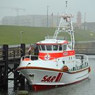 Die THEODOR STORM hält Wache im Büsumer Hafen