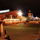 Die Theresienwiese in der Nacht vor dem großen Ansturm!