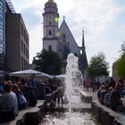 Die Thomaskirche in Leipzig ...