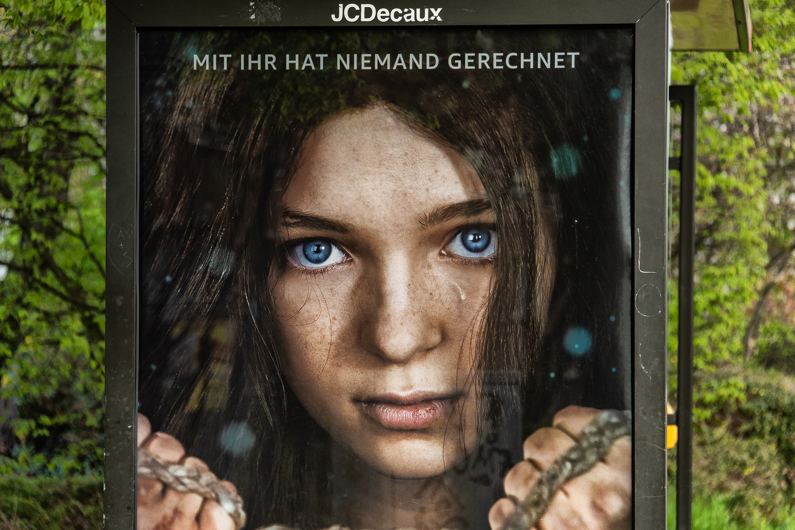 Die Thriller-Serie Hanna Werbeplakat