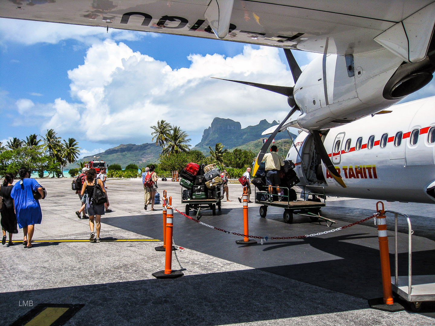 Die -Tiairani- auf Bora Bora