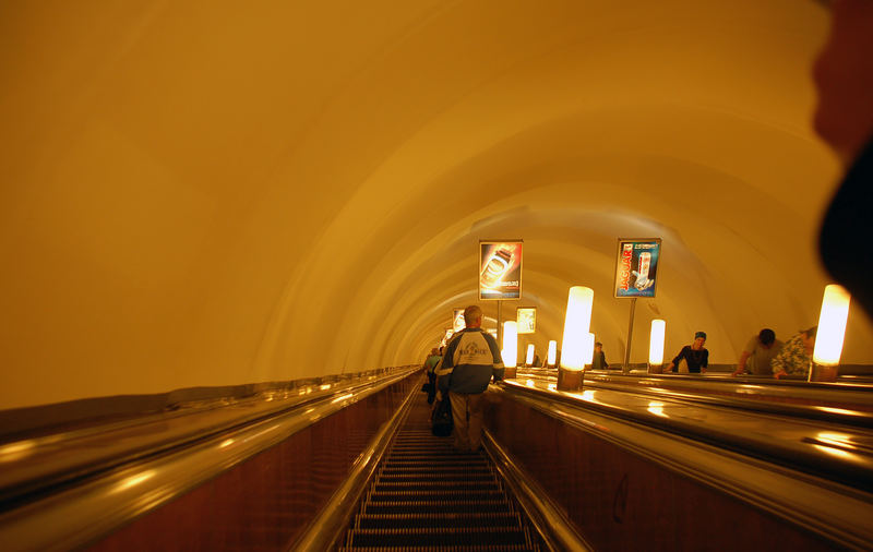 Die tiefste U-Bahn der Welt...