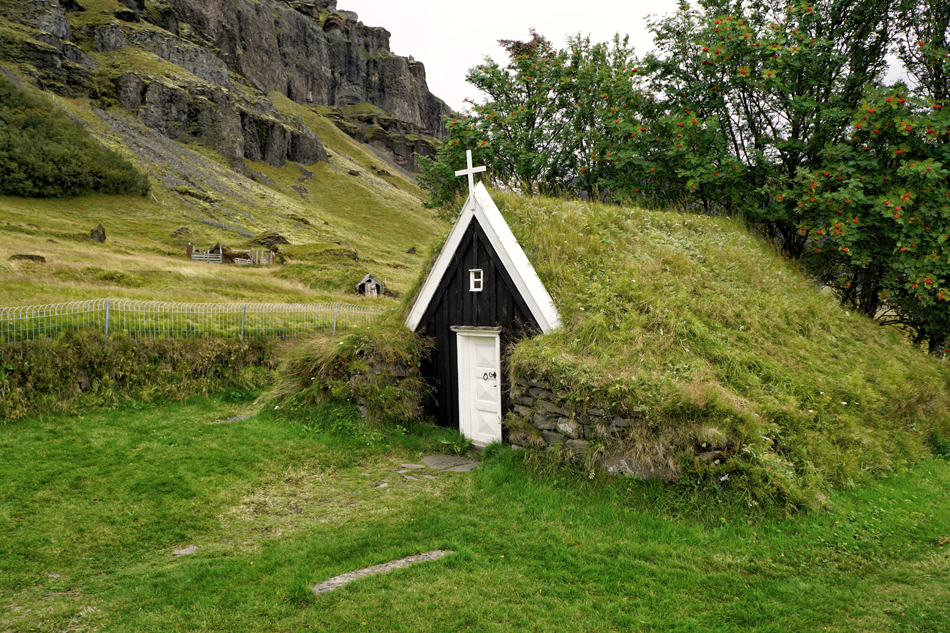 Die Torfkirche von Núpsstaður