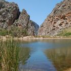 Die Torrent-de-Pareis-Schlucht in Sa Calobra / Mallorca-Spanien