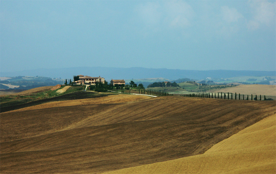 Die Toscana sehen und sich nicht......