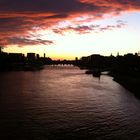 Die Tower Bridge im Licht des Sonnenuntergangs