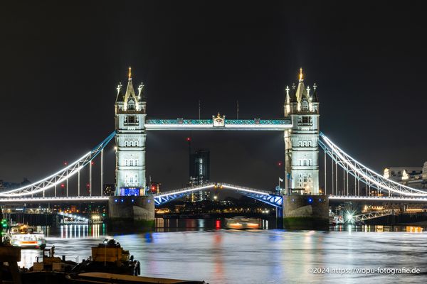 Die Tower Bridge in London