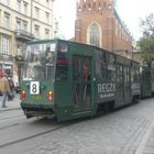 Die Trams von Krakau.