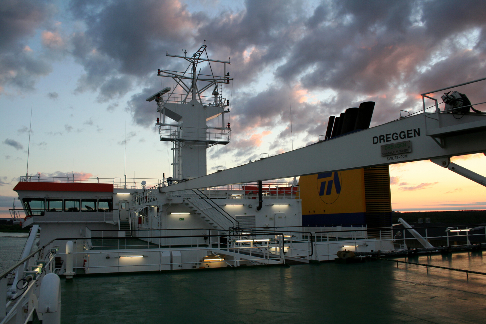 Die TransPaper im Hafen von Oulu - 2012 (1)