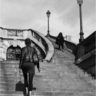 ...die Treppe beim Gare de l'Est ...