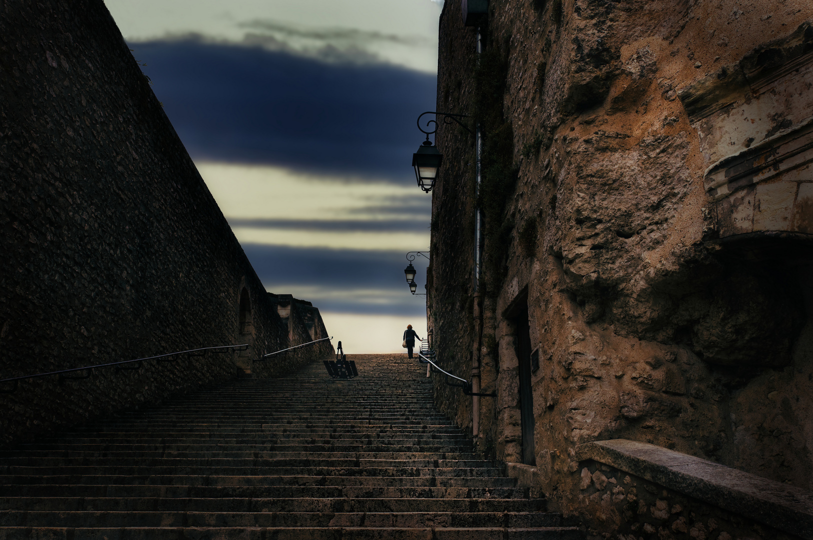 Die Treppe in Blois