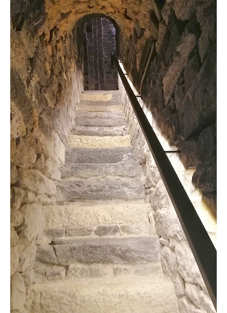 Die Treppe in den Glockenturm