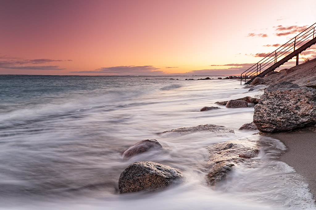 Die Treppe zum Meer