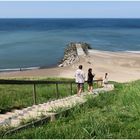 Die Treppe zum Strand