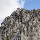 Die Treppe zur Blauspitze